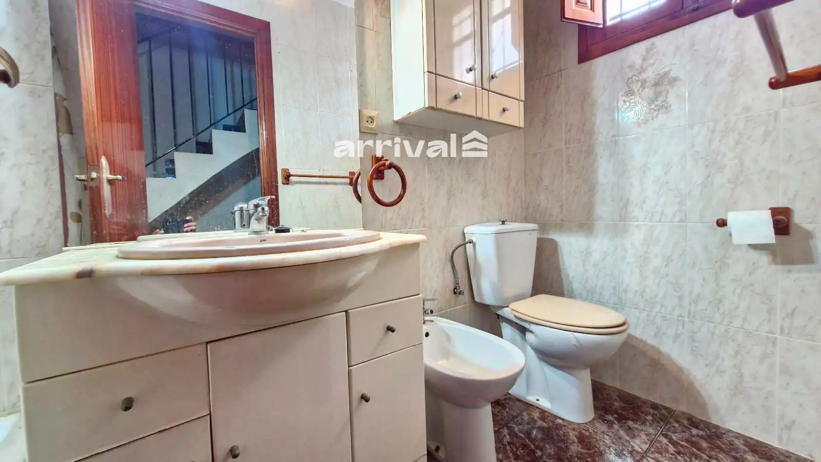 Baño de Casa o chalet en venta en Pedralba con Terraza y Balcón