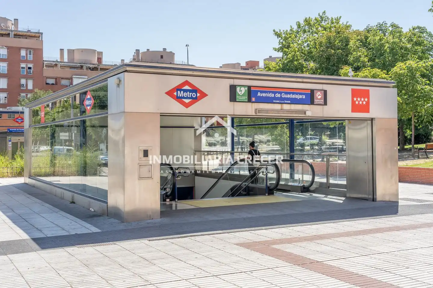 Vista exterior de Pis en venda en Madrid amb Terrassa i Traster