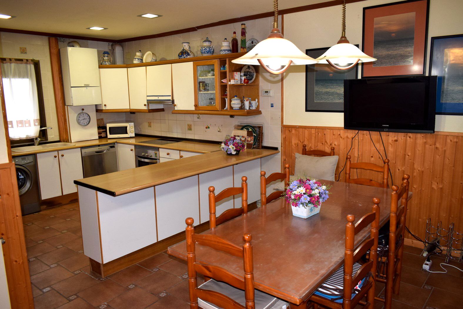 Kitchen of Country house for sale in Lupiñén-Ortilla  with Private garden, Terrace and Storage room