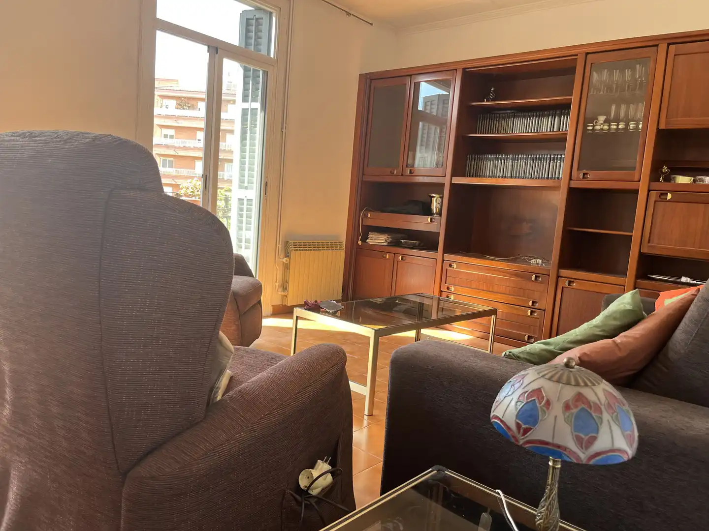 Wohnzimmer von Wohnung zum Verkauf in  Barcelona Capital mit Balkon