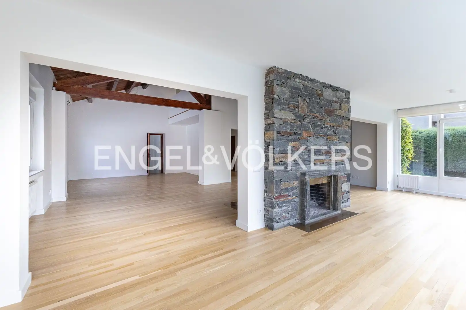 Living room of Houses for rent in Madrid  with Air Conditioner, Heating and Private garden