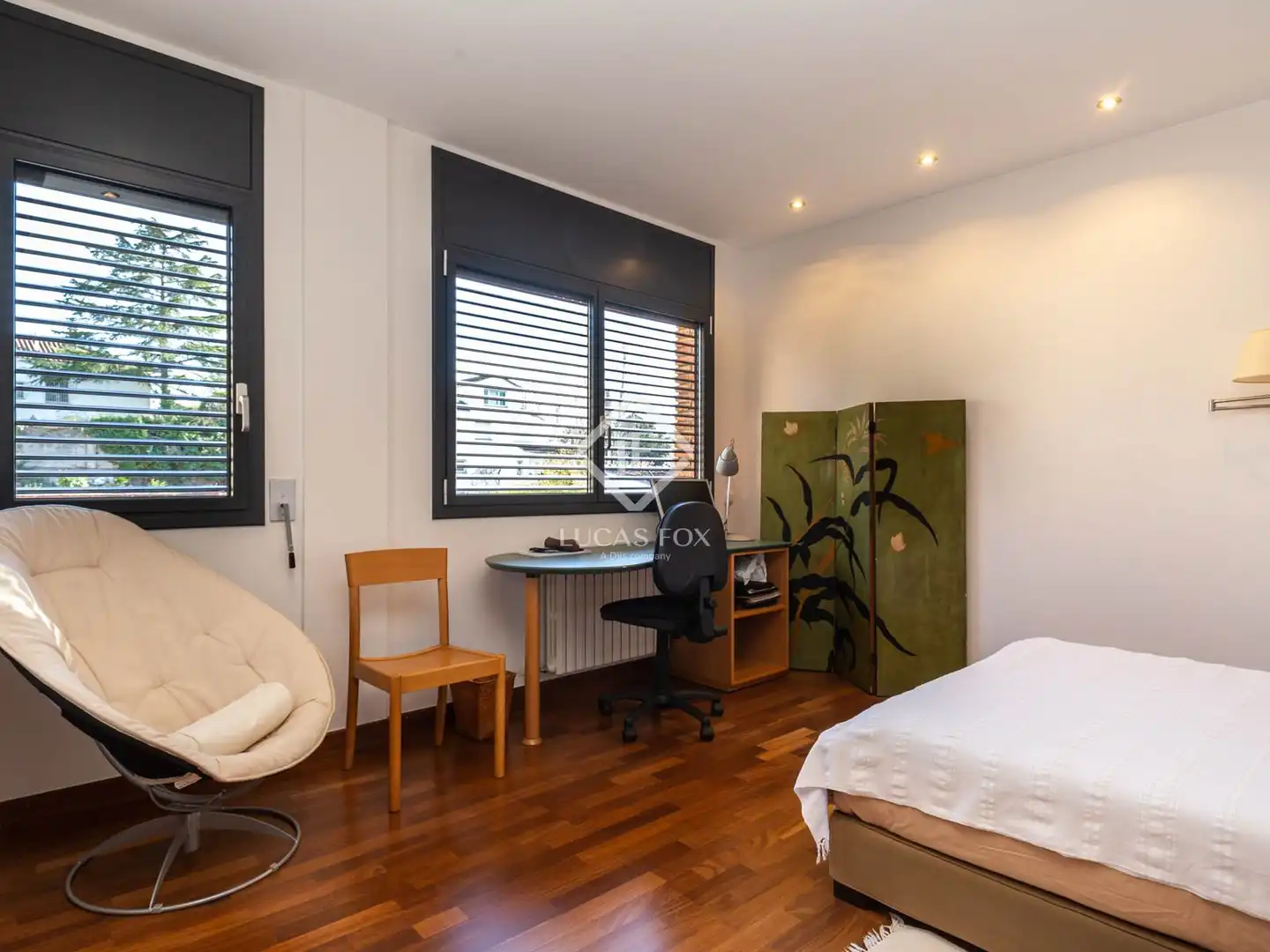 Habitación de Casa o chalet en venta en Sant Cugat del Vallès con Aire acondicionado, Calefacción y Jardín privado