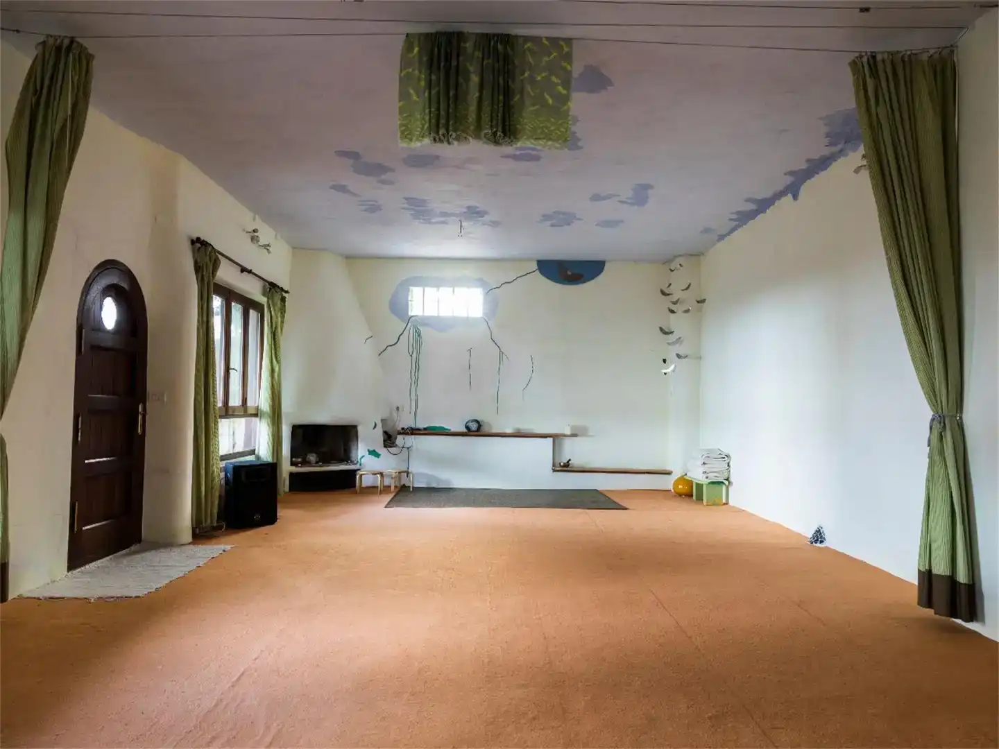 Wohnzimmer von Country house zur Miete in Sierra Engarcerán mit Privatgarten