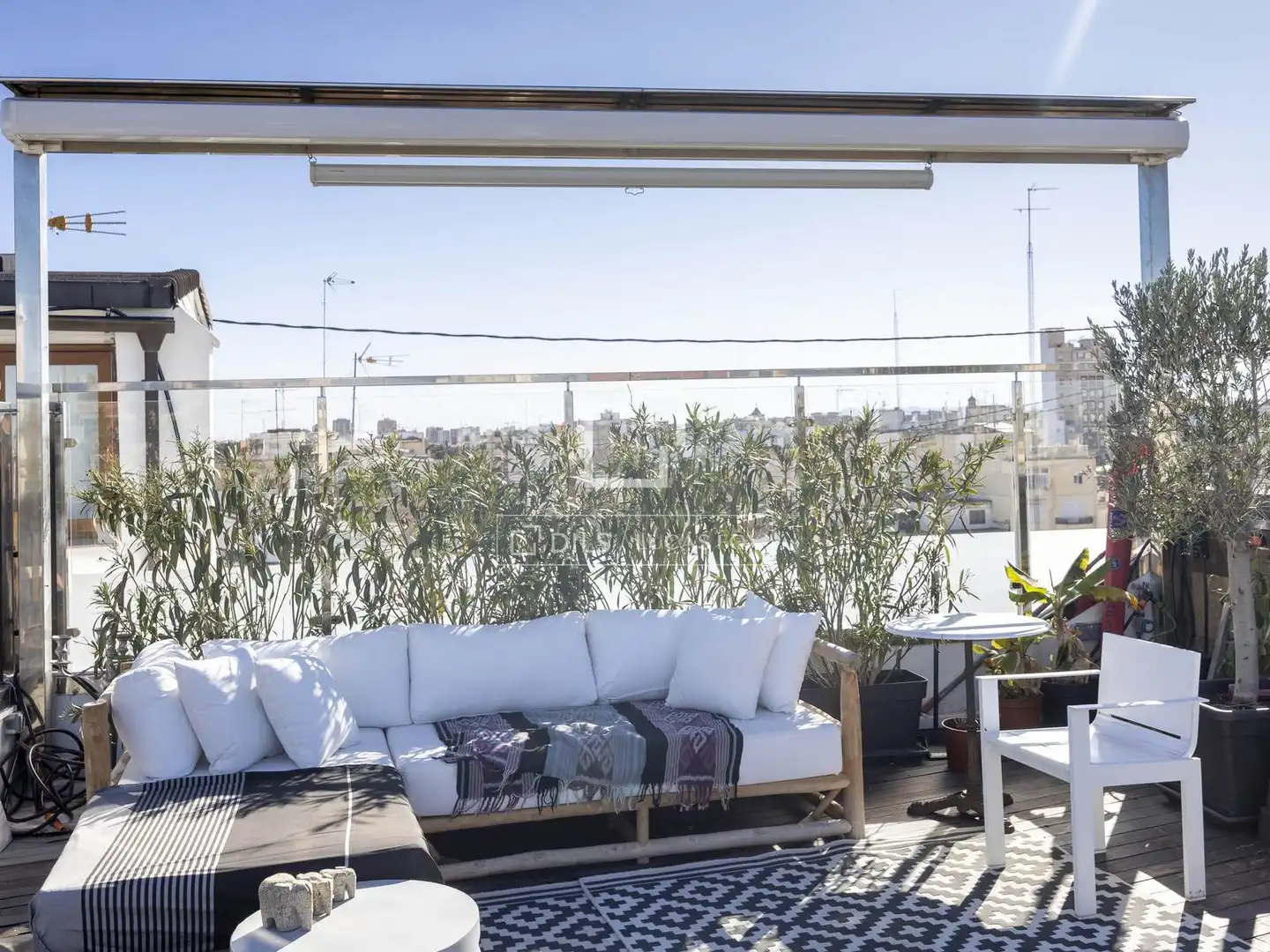 Terrasse von Dachboden zum Verkauf in Valencia del Ventoso mit Klimaanlage, Terrasse und Balkon