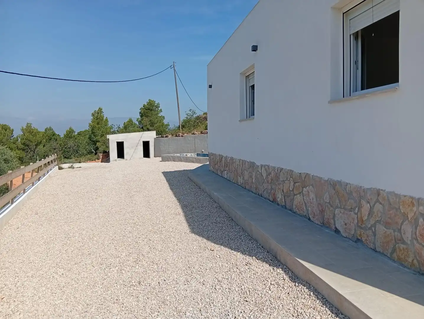 Exterior view of Country homes for sale in Tortosa  with Air Conditioner, Private garden and Storage room