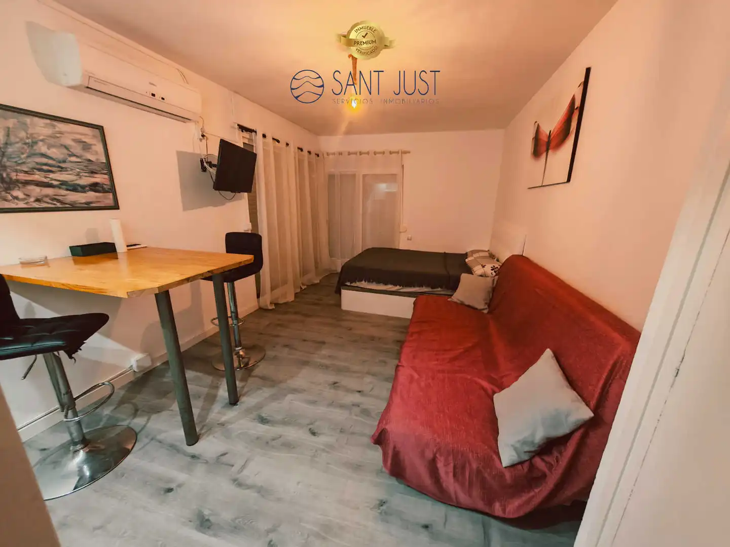 Habitación de Estudio de alquiler en Vila-seca con Aire acondicionado, Terraza y Amueblado