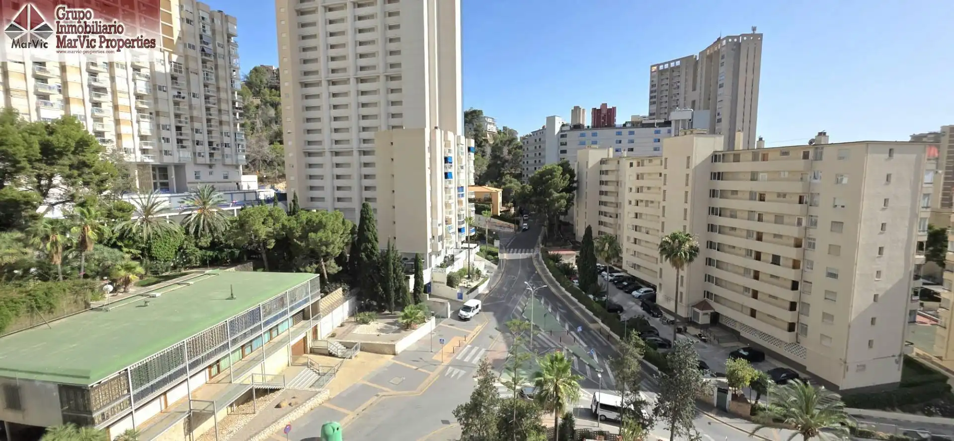 Exterior view of Flat for sale in Benidorm  with Furnished and Community pool