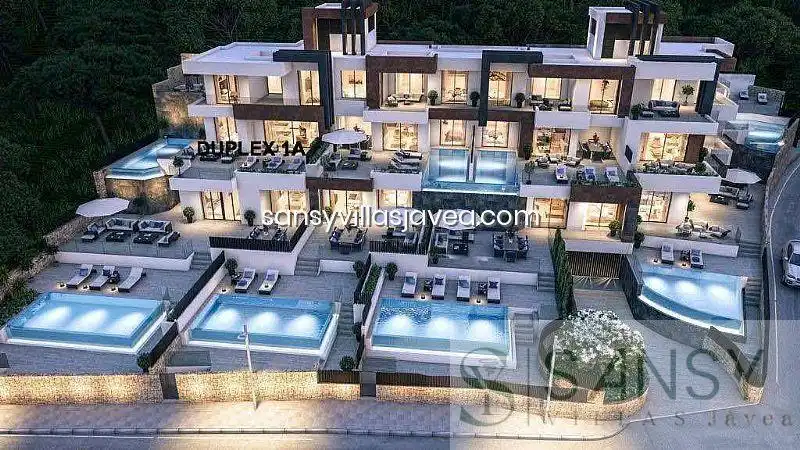 Außenansicht von Maisonette zum Verkauf in Benidorm mit Klimaanlage und Abstellraum