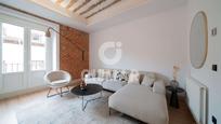 Sala d'estar de Pis en venda en  Madrid Capital amb Calefacció