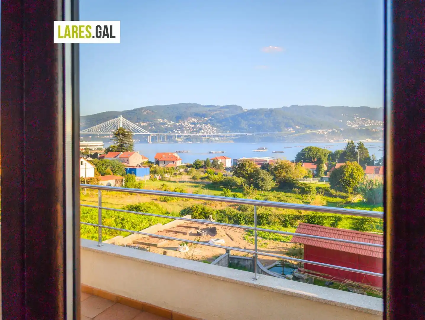 Terraza de Casa o chalet en venta en Moaña, Pontevedra