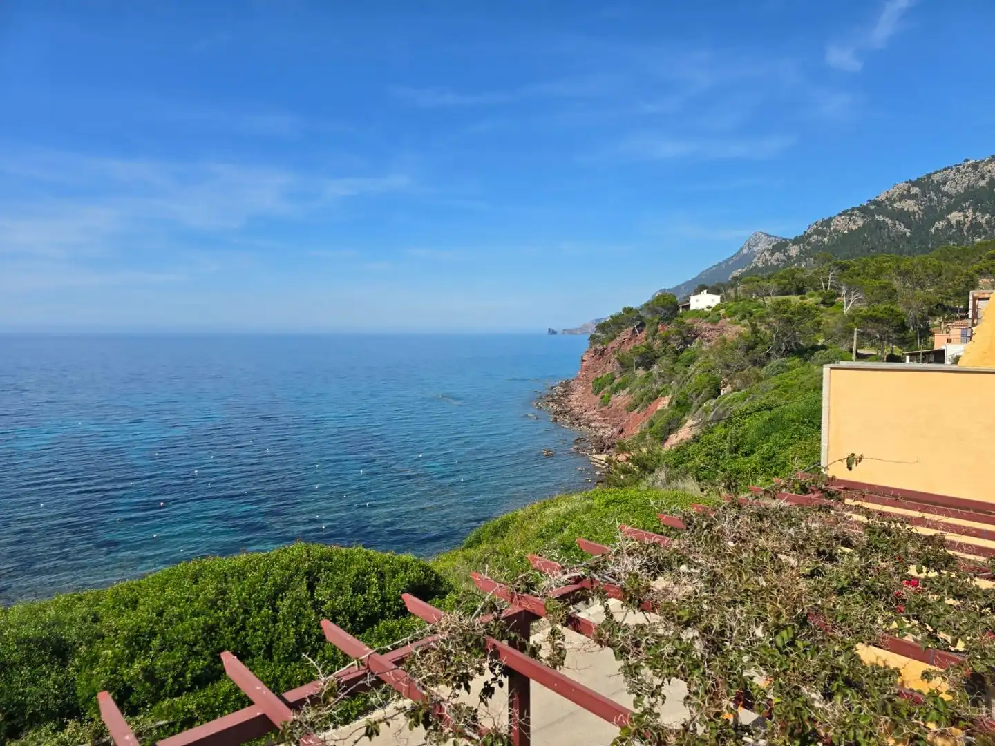 Vista exterior de Casa o xalet en venda en Banyalbufar amb Aire condicionat i Terrassa