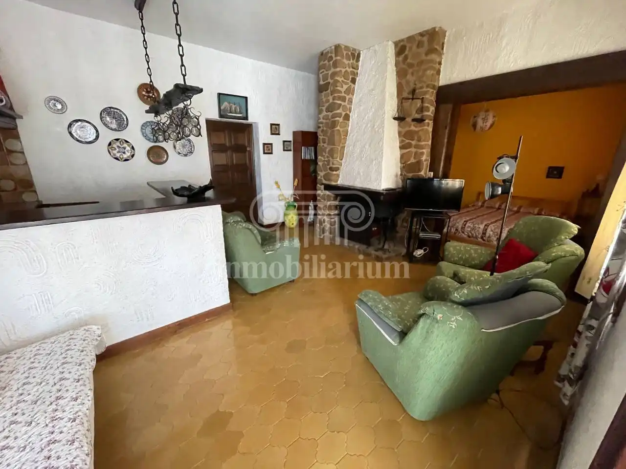 Sala d'estar de Casa o xalet en venda en Lloret de Mar amb Calefacció, Jardí privat i Terrassa