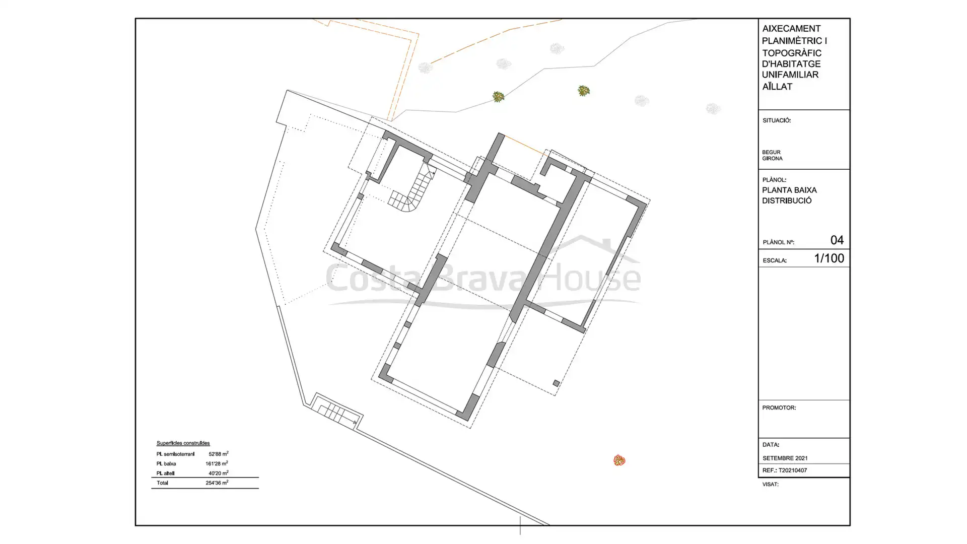 Finca rústica en venta en Residencial Begur - Esclanyà