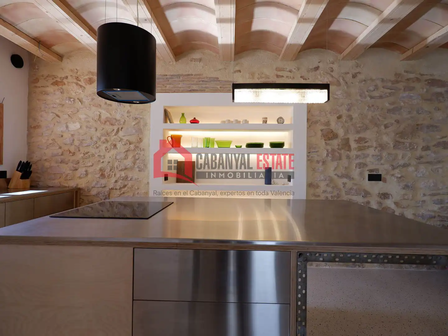 Kitchen of Houses for sale in Valencia  with Air Conditioner and Heating