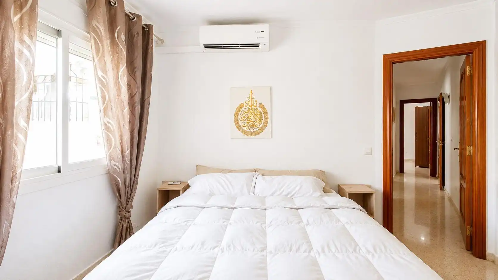 Schlafzimmer von Wohnungen zum Verkauf in Marbella mit Klimaanlage, Heizung und Terrasse