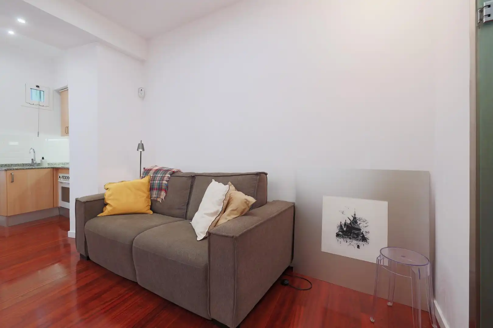 Living room of Ground floor for sale in Barcelona  with Air Conditioner, Heating and Parquet flooring