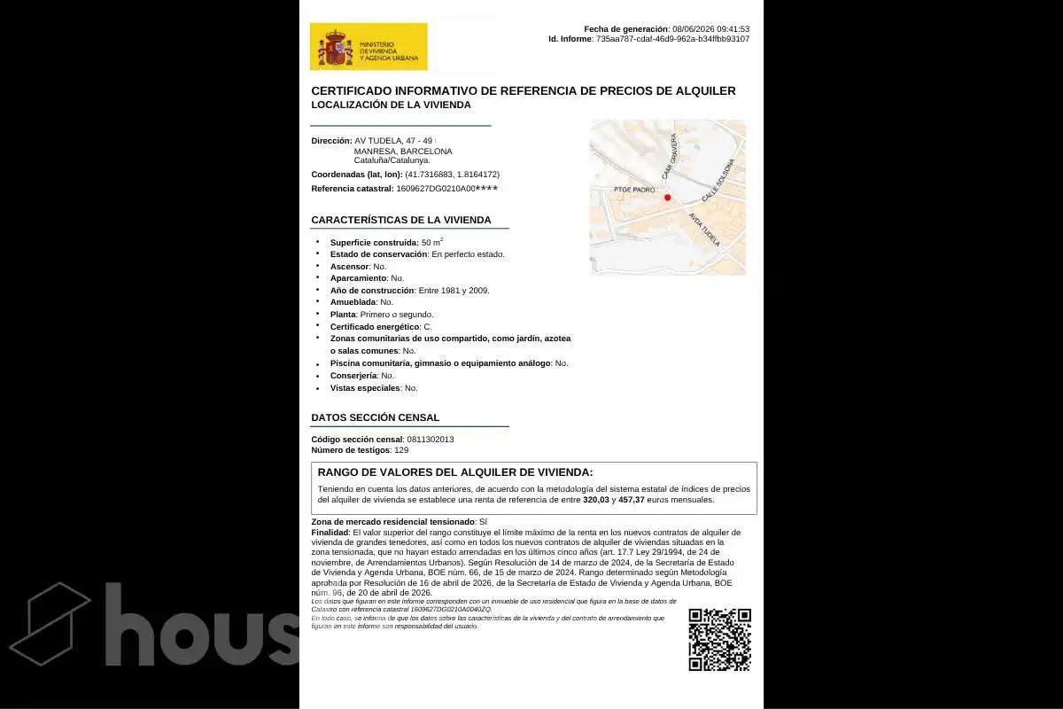 Aparcament de Pis de lloguer en Manresa amb Aire condicionat i Moblat