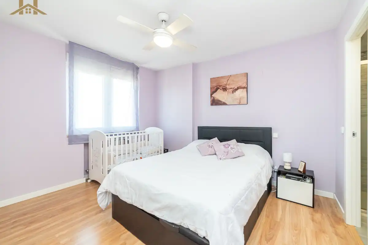 Bedroom of Flat for sale in Alcorcón  with Air Conditioner, Heating and Terrace