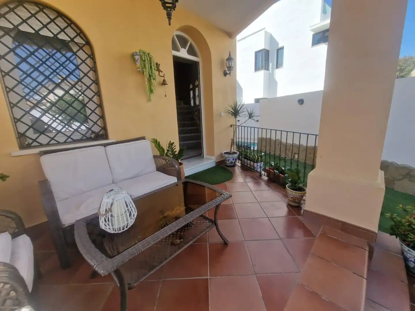 Terrassa de Casa o xalet en venda en San Fernando amb Aire condicionat, Calefacció i Jardí privat
