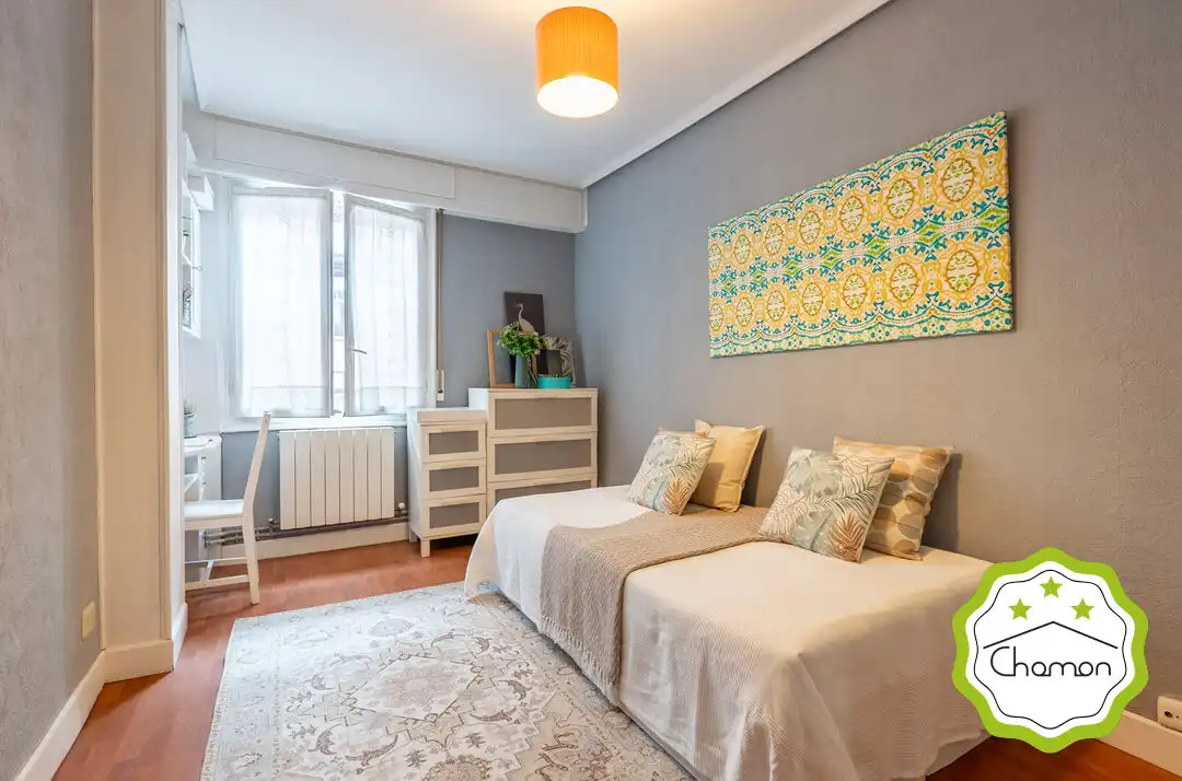 Bedroom of Flat for sale in Leioa  with Heating, Terrace and Storage room