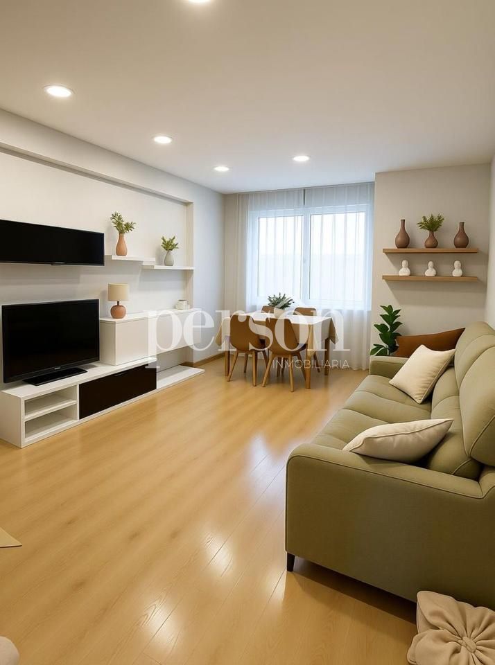 Sala d'estar de Pis de lloguer en  Valencia Capital amb Aire condicionat, Calefacció i Parquet