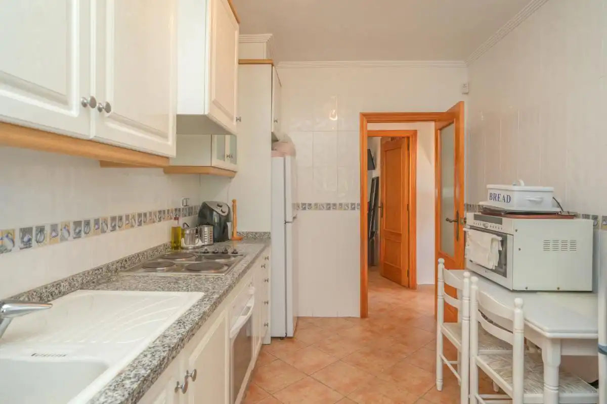 Cocina de Casa o chalet en venta en Mutxamel con Aire acondicionado, Calefacción y Jardín privado