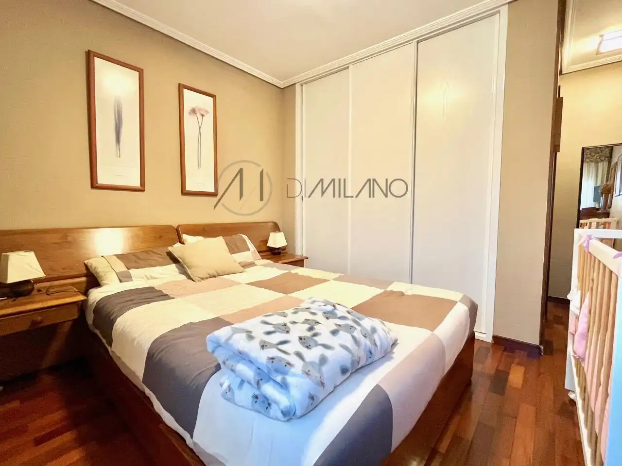Bedroom of Flat for sale in Vigo   with Heating and Parquet flooring