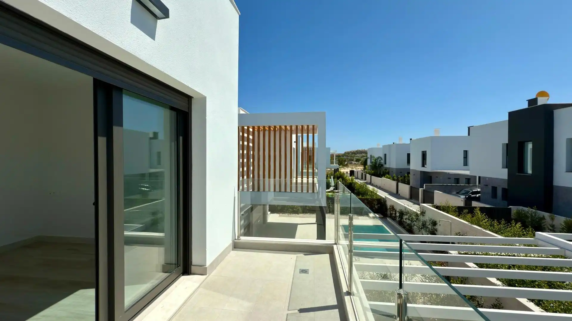 Terraza de Casa o chalet en venta en Mutxamel con Aire acondicionado, Jardín privado y Trastero