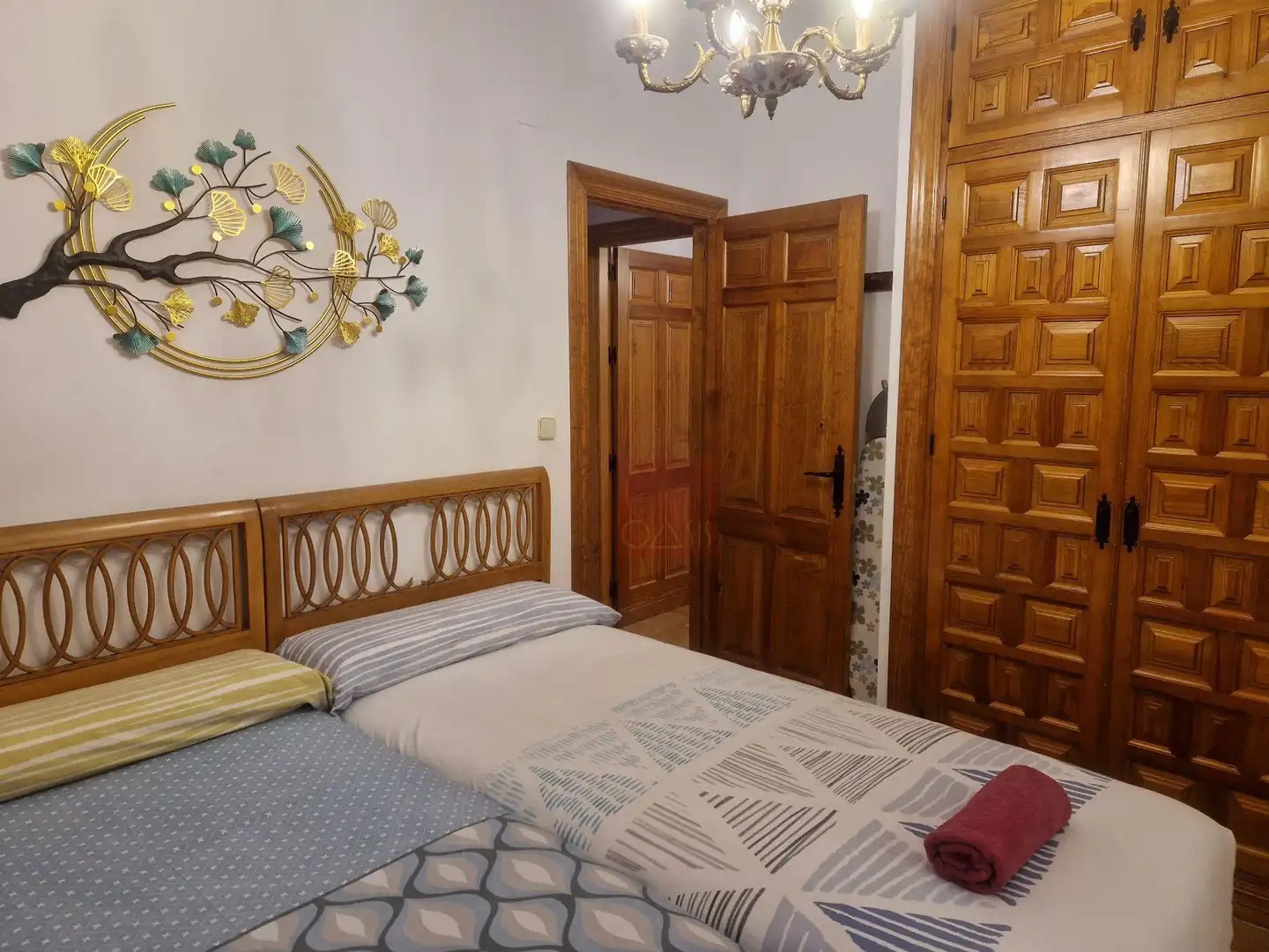 Bedroom of Attic for rent in Granada  with Air Conditioner, Heating and Terrace