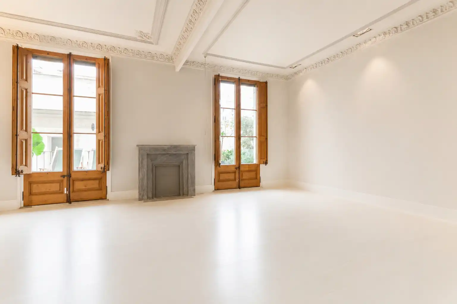Sala de estar de Piso en venta en Barcelona con Balcón