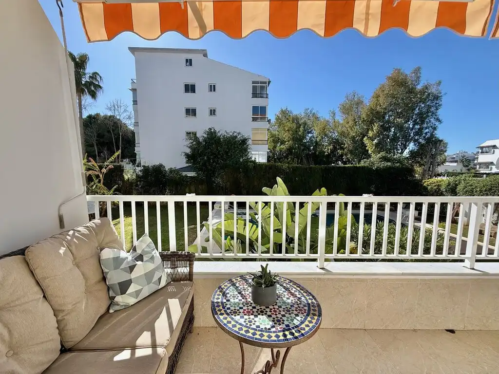 Terrace of Apartments for sale in Marbella  with Air Conditioner, Terrace and Furnished