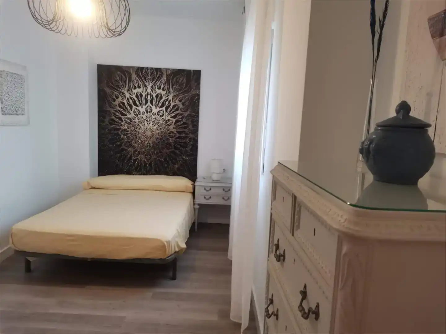 Schlafzimmer von Wohnung zur Miete in Gualchos mit Klimaanlage