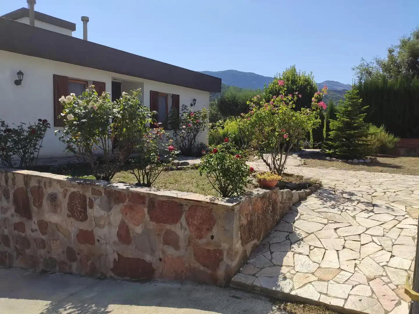 Jardí de Casa o xalet en venda en Sant Llorenç Savall amb Balcó