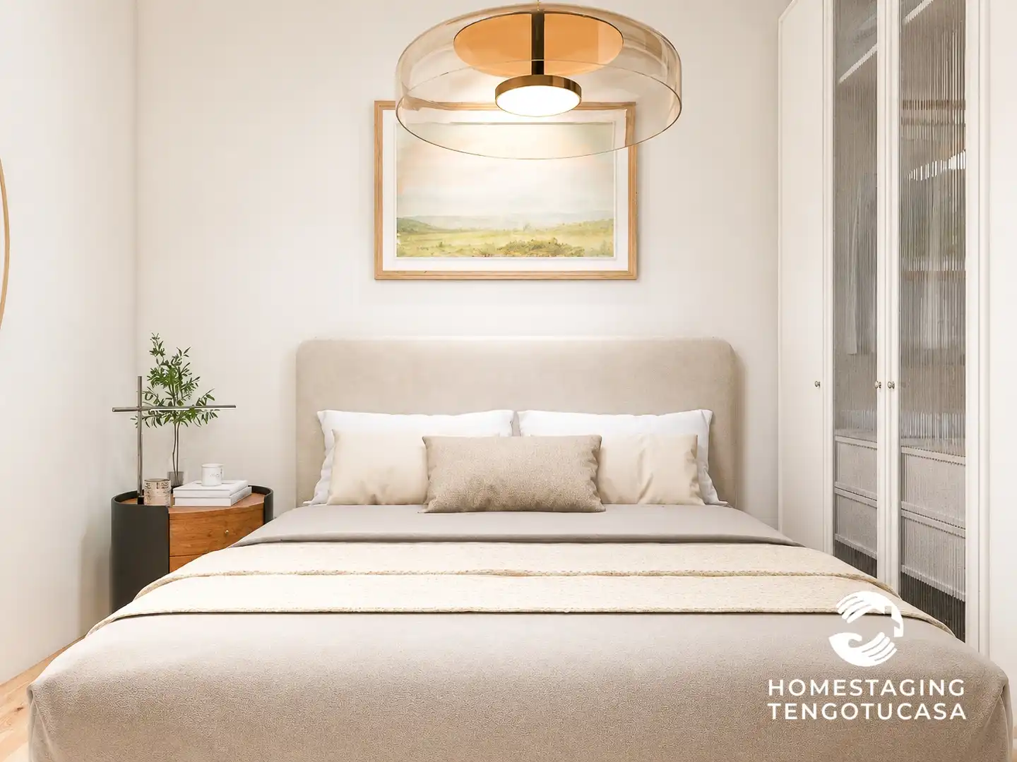 Bedroom of Flat for sale in Madrid