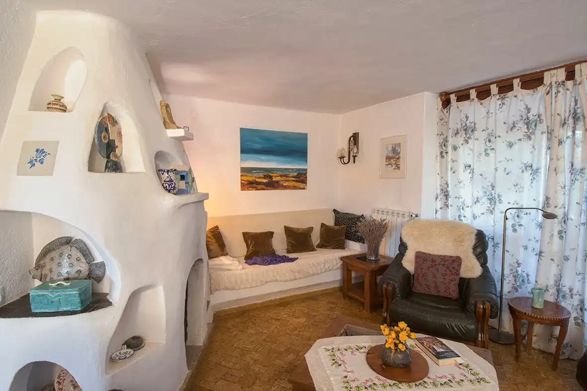 Sala de estar de Casa o chalet en venta en Jávea / Xàbia con Jardín privado