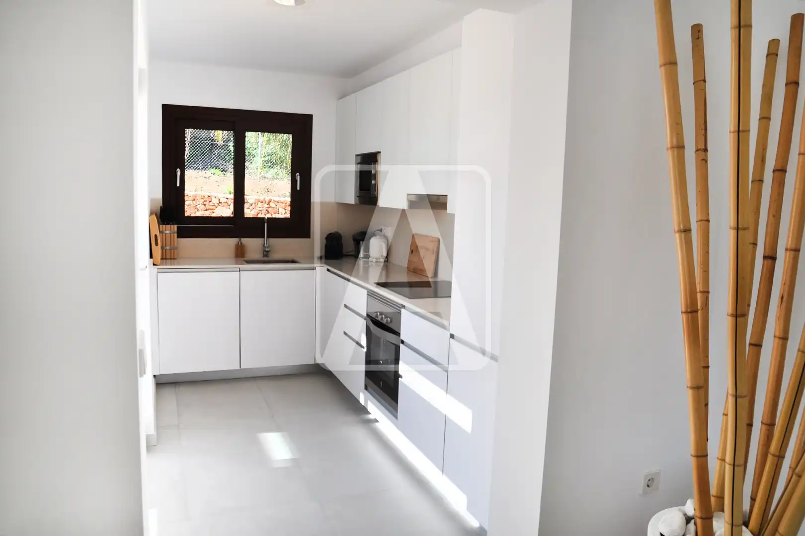 Cocina de Casa o chalet en venta en Benissa con Aire acondicionado, Calefacción y Jardín privado
