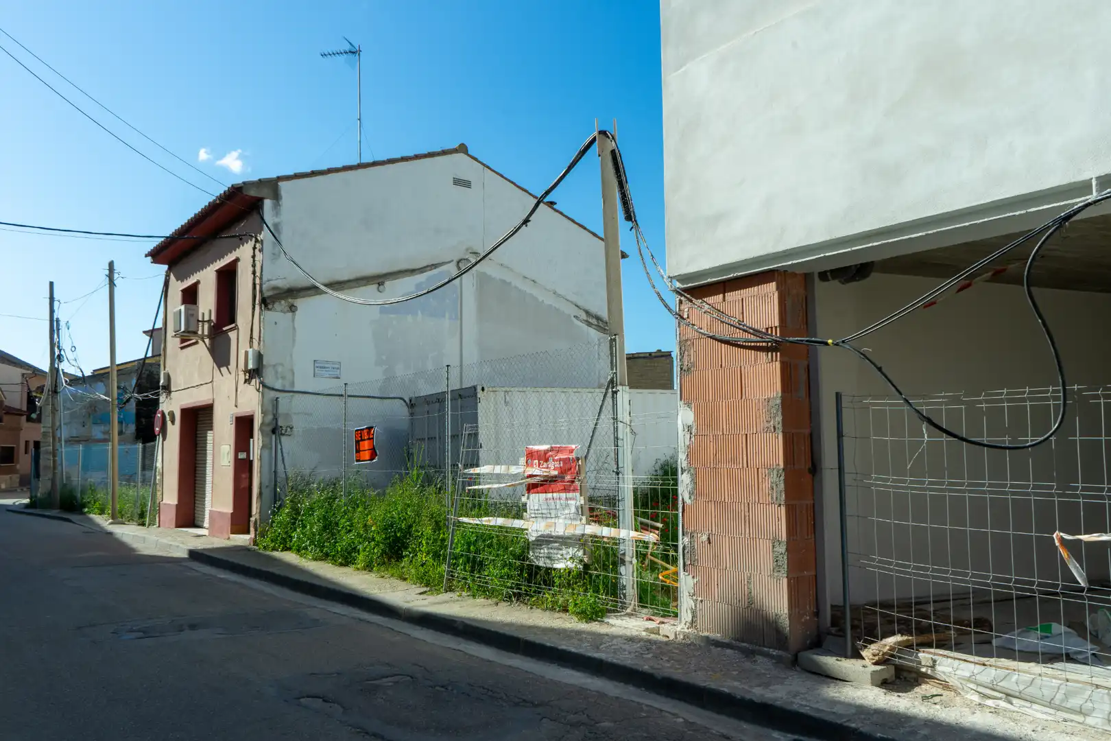 Vista exterior de Residencial en venda en Zaragoza