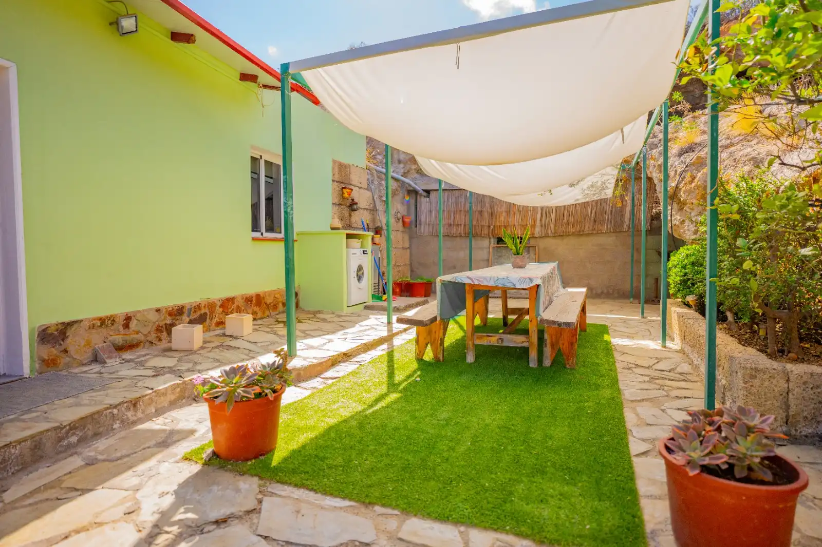 Terrace of Country homes for rent in Güímar