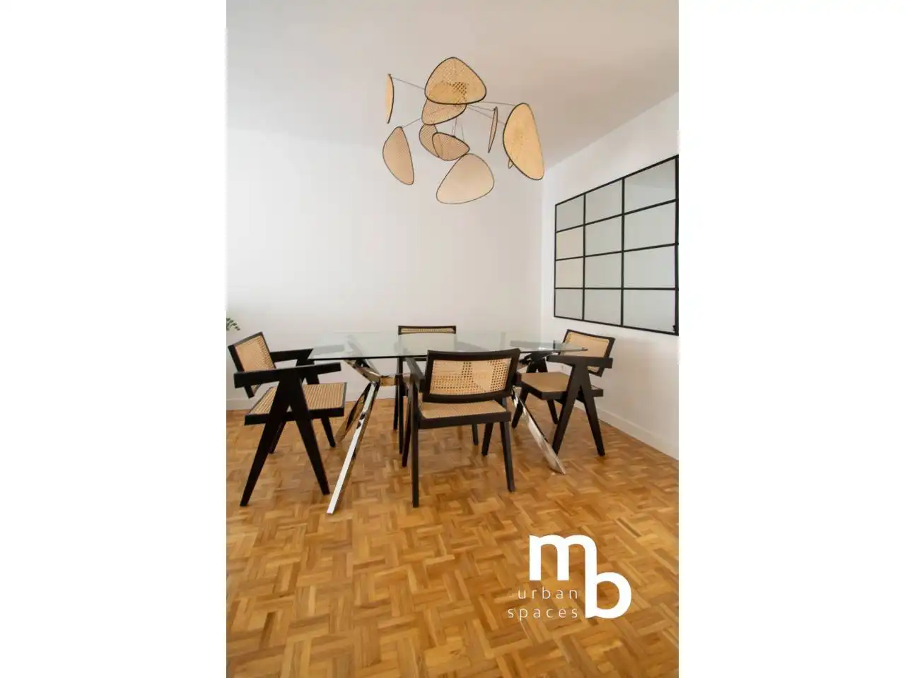 Comedor de Piso de alquiler en Madrid con Aire acondicionado, Calefacción y Parquet