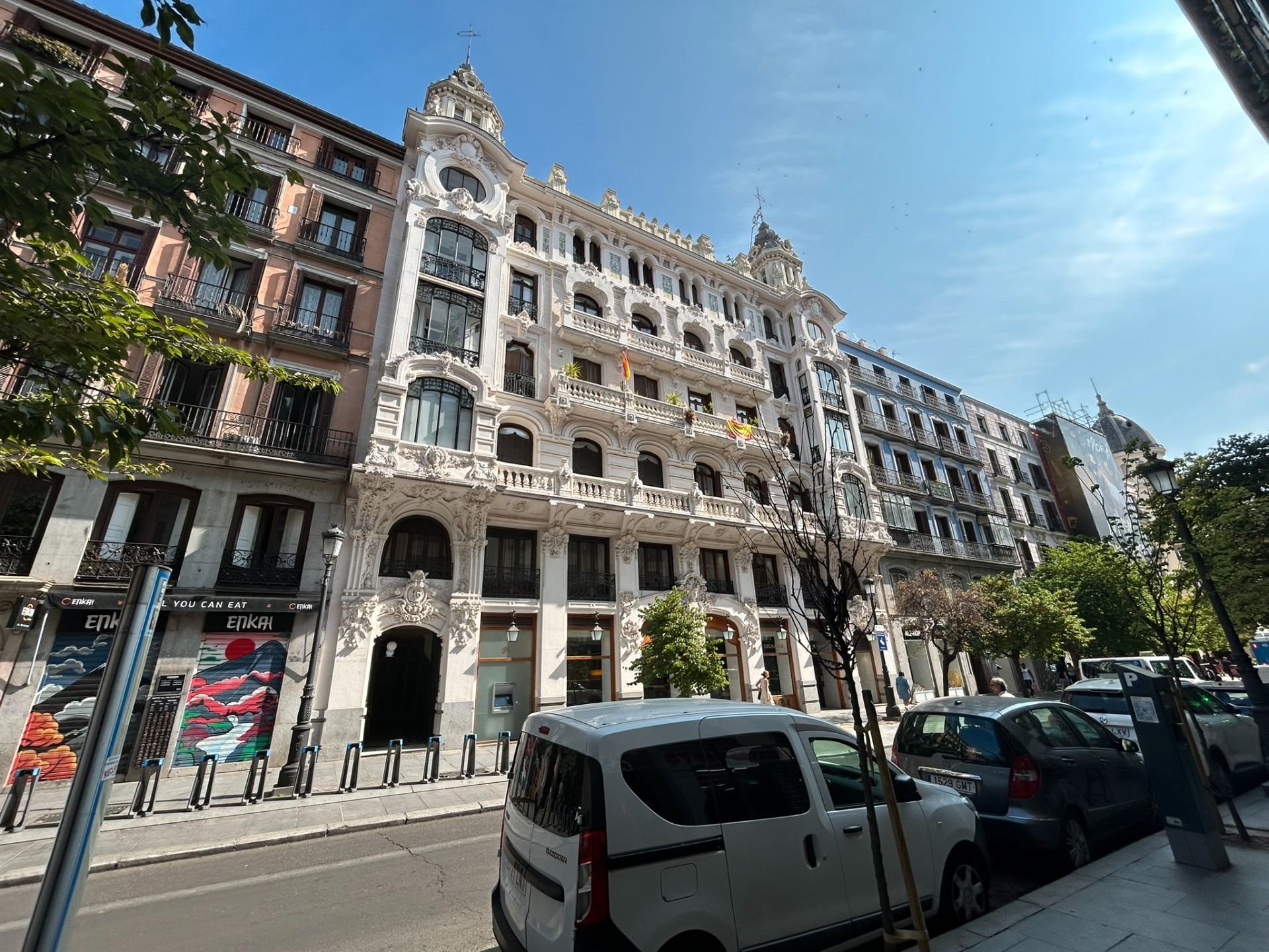 Vista exterior de Pis en venda en  Madrid Capital amb Calefacció, Parquet i Traster