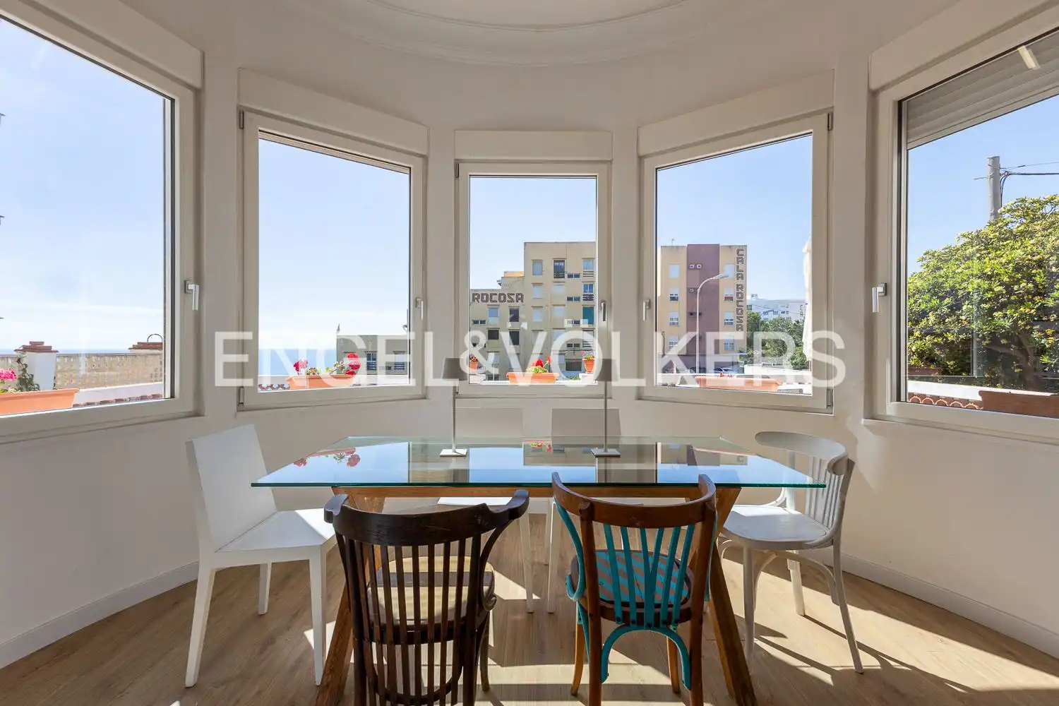 Comedor de Casa o chalet de alquiler en Cullera con Calefacción, Parquet y Terraza