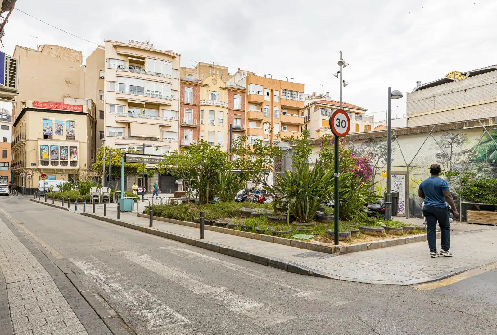 Vista exterior de Piso en venta en Murcia con Aire acondicionado, Parquet y Trastero