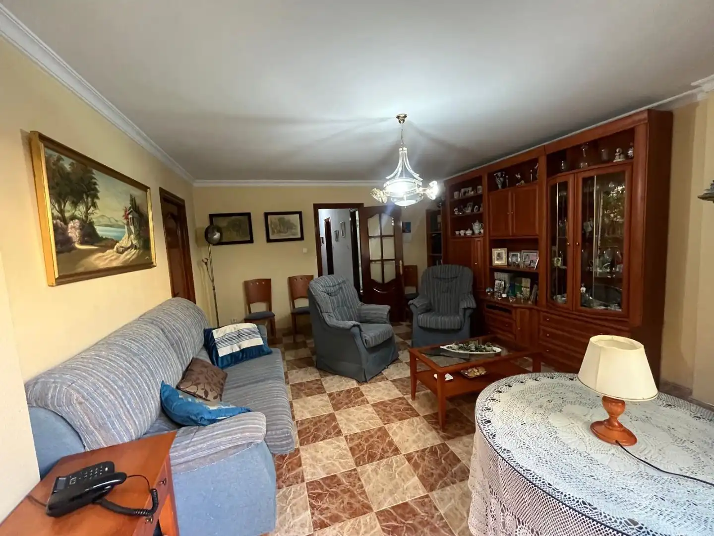 Sala de estar de Piso en venta en Málaga Capital con Aire acondicionado