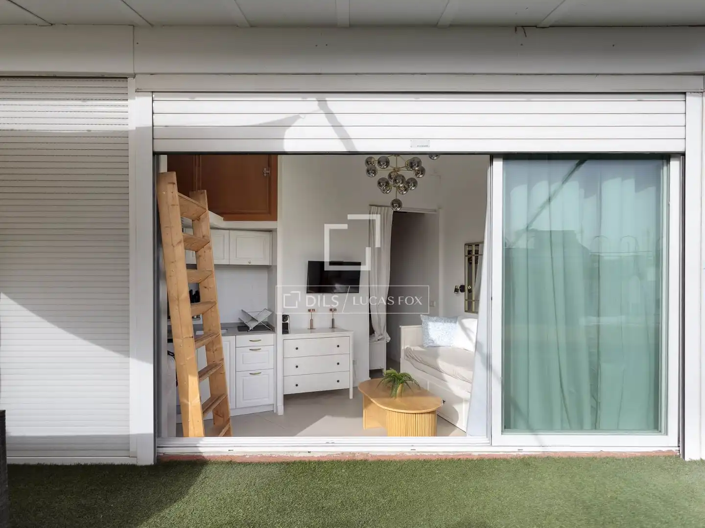 Balcony of Flat for rent in Madrid  with Air Conditioner, Heating and Terrace