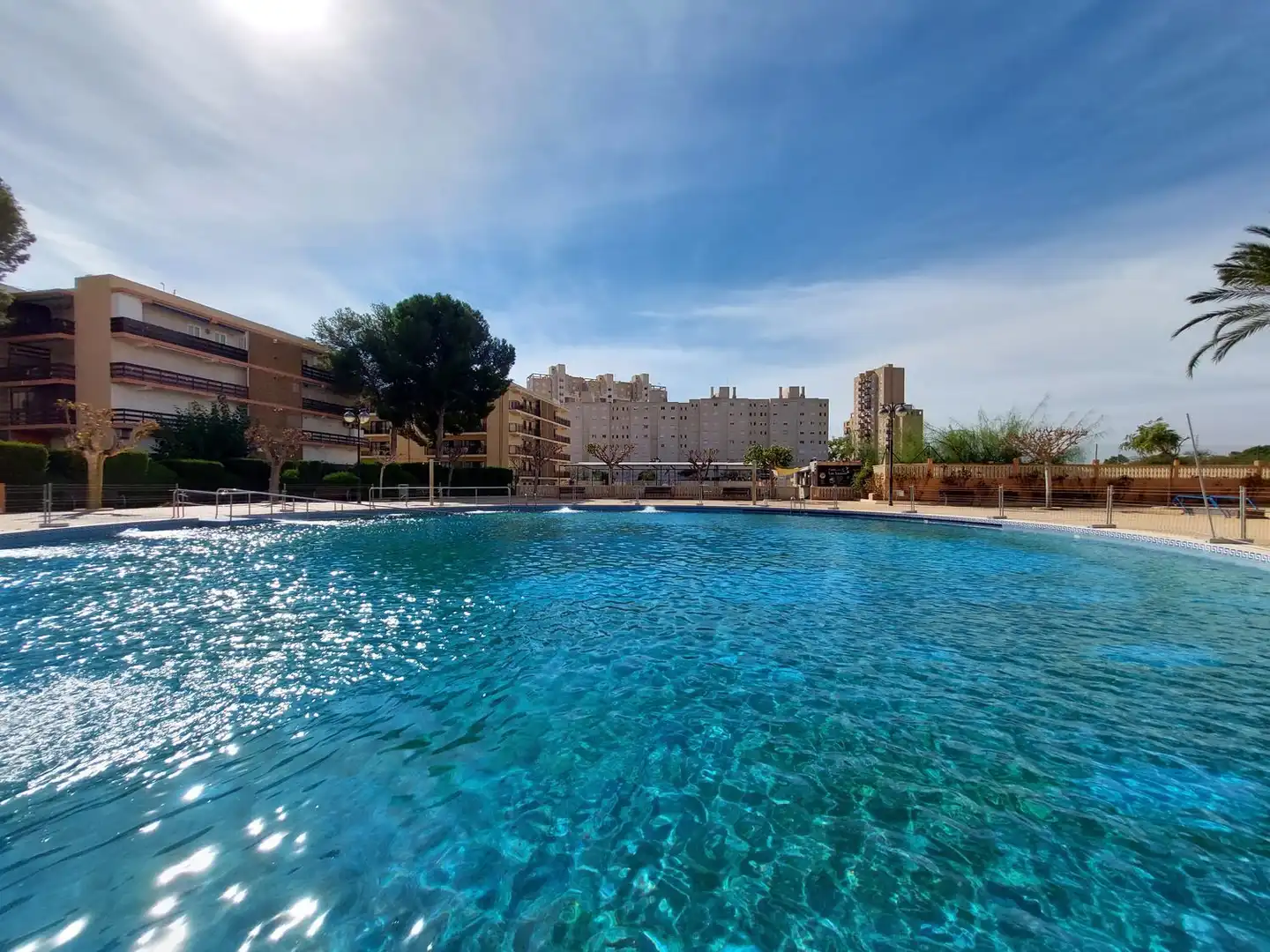 Swimming pool of Flat for sale in El Campello  with Terrace, Furnished and Community pool