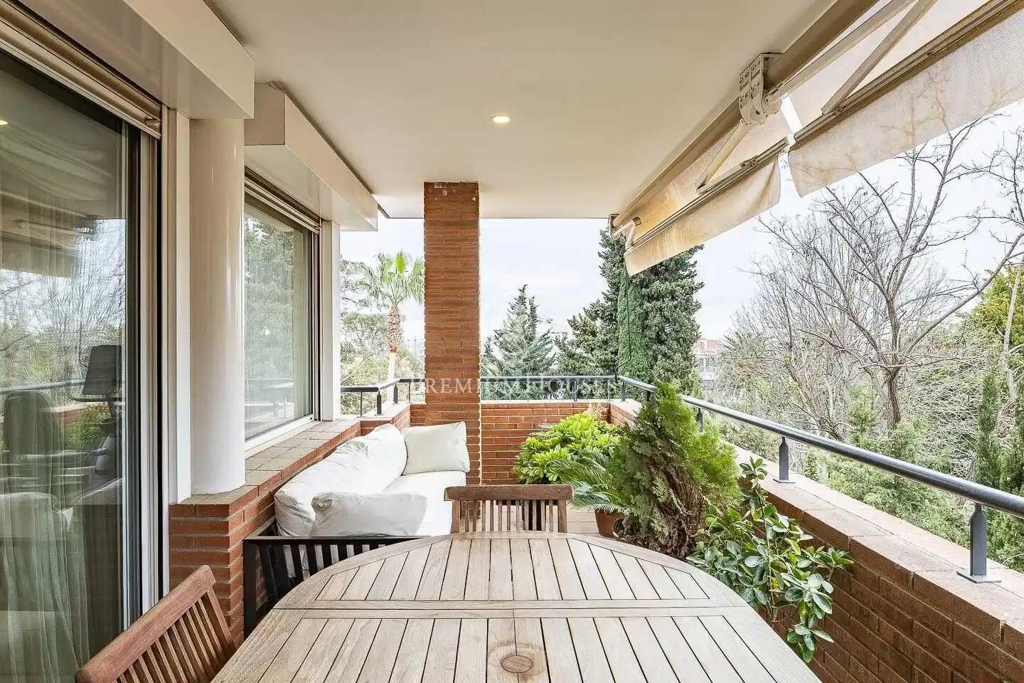 Terrace of Flat for sale in Esplugues de Llobregat  with Air Conditioner, Heating and Private garden