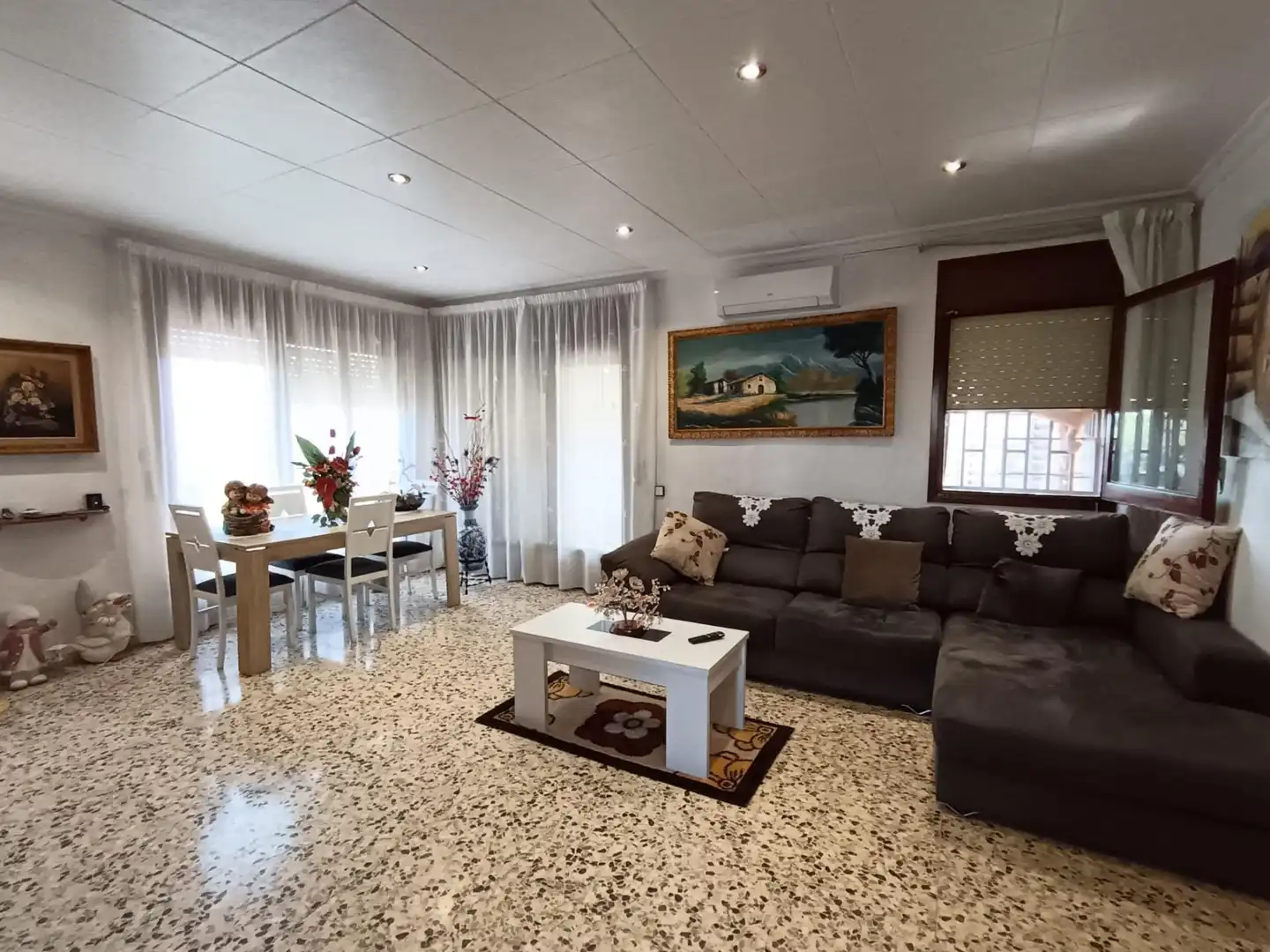 Living room of Houses for sale in Sentmenat  with Air Conditioner, Heating and Private garden