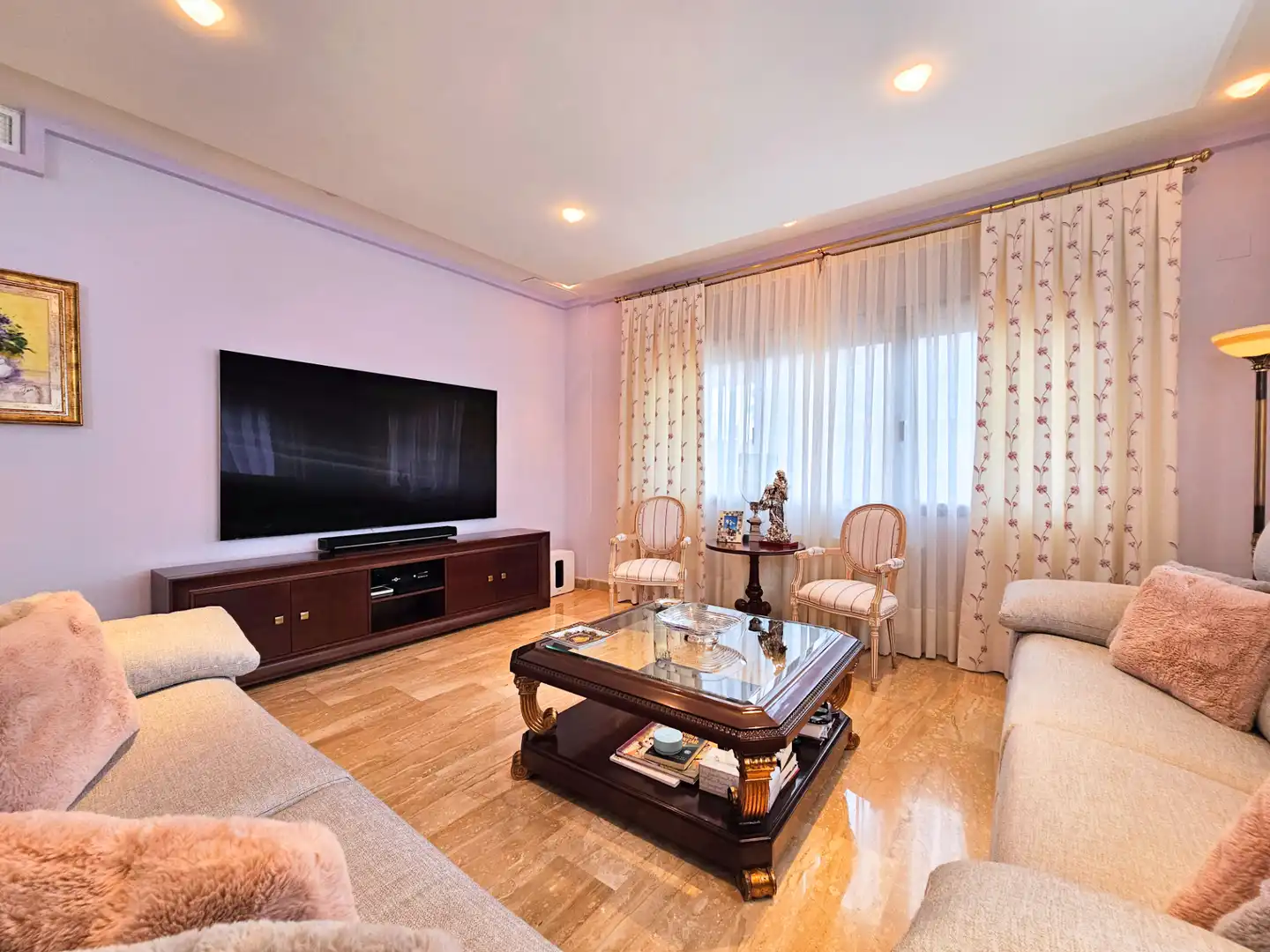 Sala de estar de Casa o chalet en venta en Cartagena con Aire acondicionado, Calefacción y Jardín privado