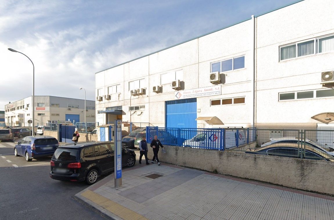 Exterior view of Industrial buildings for sale in  Madrid Capital
