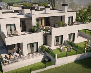Exterior view of Single-family semi-detached for sale in Berango  with Heating, Private garden and Parquet flooring